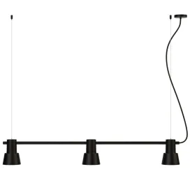 Compose rail pendant light small metal shade by zero